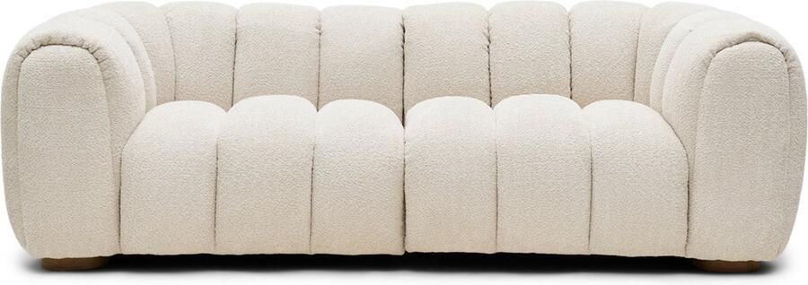 Riviera Maison Vicenza Lounge Sofa 3 5S OffWhite Polyester Dennehout Off White 218.0x246.0x158.0 cm - Foto 2