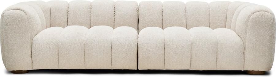 Rivièra Maison Luxe 5-persoons Bank in O06 Off White PE4 Polyester en Pijnboomhout 298x109x80 cm - Foto 2