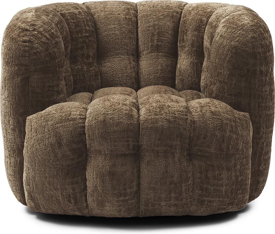 Rivièra Maison Arosa Fauteuil O21 Natuurlijk van Polyester en Beukenhout 101x95x75 cm