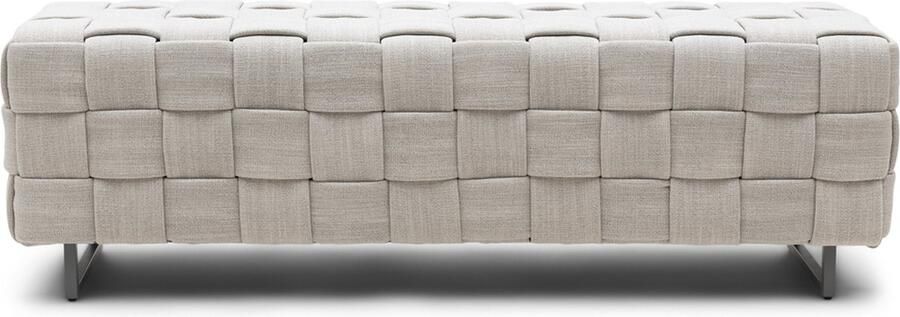 Rivièra Maison Eetbank Room 48 in F27 Fabulous Flax C12 Katoen Viscose Linnen 150x40x45 cm