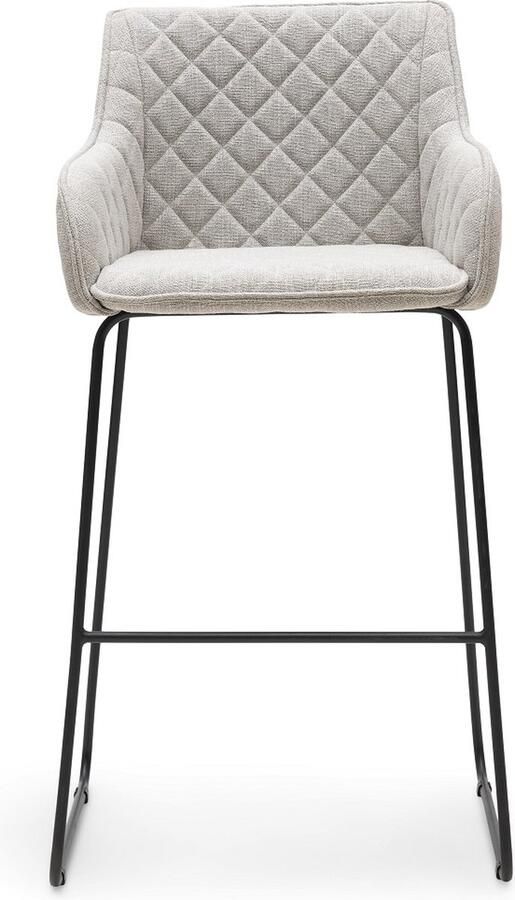 Riviera Maison Frisco Drive Bar Stool FabFlax Katoen Viscose Linnen IJzer Fabulous Flax