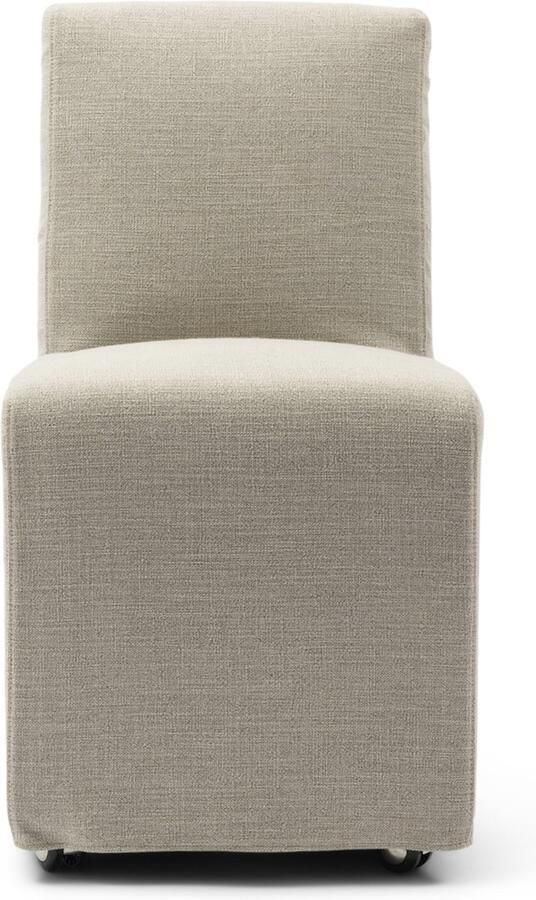 Riviera Maison Firenze DC Loose C w Wheels FabFlax Katoen Viscose Linnen Rubberhout Fabulous Flax