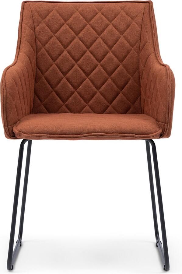 Riviera Maison Rivièra Maison Eetkamerstoel met armleuning Frisco Drive Bruin - Foto 2