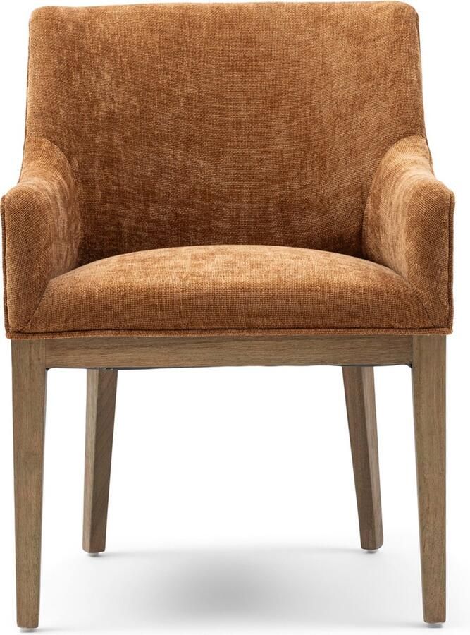 Riviera Maison Whister DAC Maroon Brown Polyester Rubberhout Maroon Brown 65.0x64.0x88.0 cm