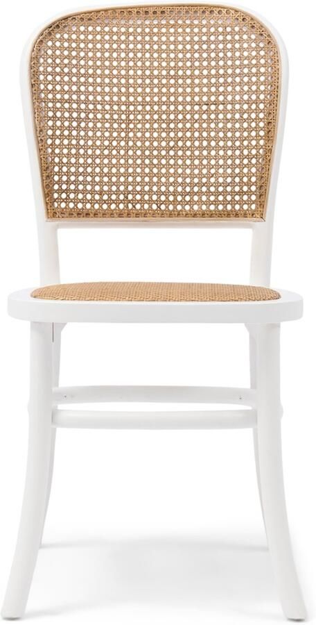 Riviera Maison Rivièra Maison Eetkamerstoel Sant Miquel Wit Geweven Rattan