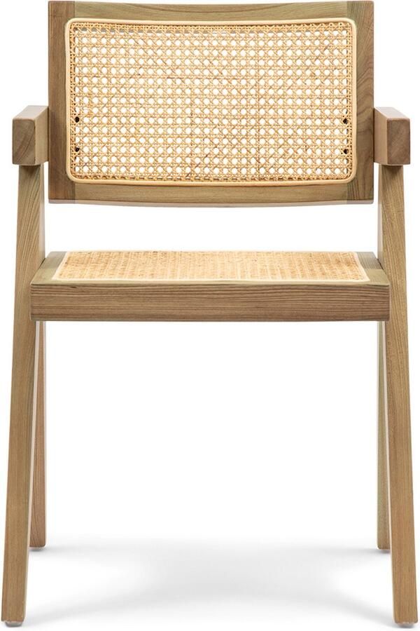 Riviera Maison St. Moritz Dining Armchair Natural Iepenhout Rattan Schil 67.0x57.0x25.0 cm - Foto 3