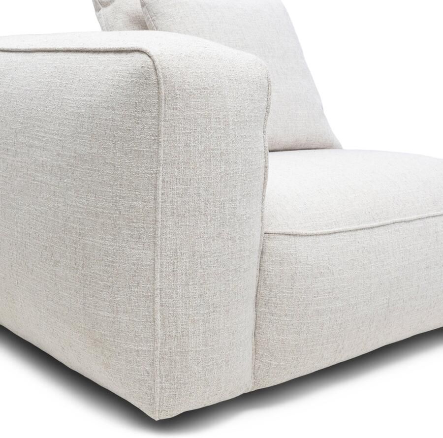 Riviera Maison Hamilton Corner Arm L Antique White 128.0x117.0x66.0 cm