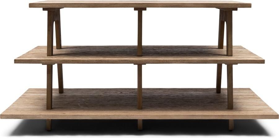 Rivièra Maison Oostzijde Tafel in Gerecycled Eikenhout 200x100 cm Handgemaakt