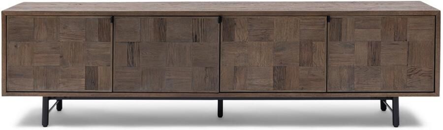 Rivièra Maison TV-meubel Mac Arthur Park Eikenhout 200cm Bruin