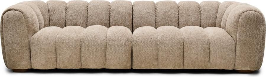Rivièra Maison 5-zits Bank in Soft Walnut van Polyester met afmetingen 298x109x80 cm - Foto 2