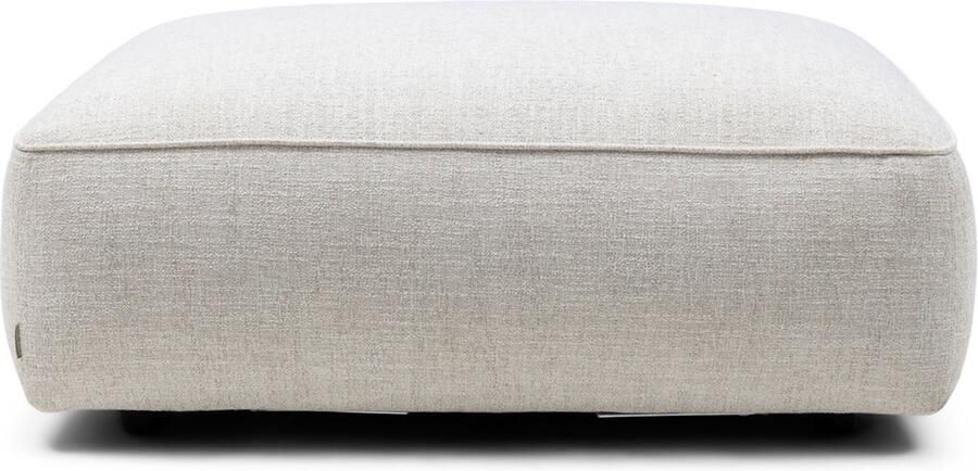 Rivièra Maison Hamilton Poef Antiek Wit Luxe Materiaal 100x44x115 cm - Foto 2