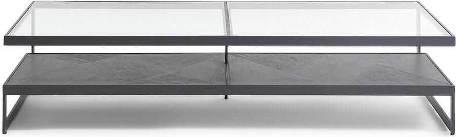 Rivièra Maison Riviera Maison Salontafel Graydon Coffee Table 180x80 Zwart