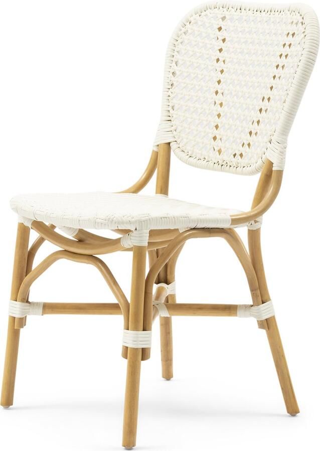 Riviera Maison St. Martin Bistro Chair All- weather wicker Rattan cell 48.0x69.0x87.0 cm