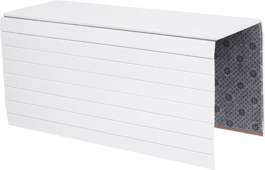 Rixora Armleuning Dienblad Naturel Duurzaam bamboe Flexibel Anti slip Beschermende coating Organizer Bank Zetel Sofa Banktafel