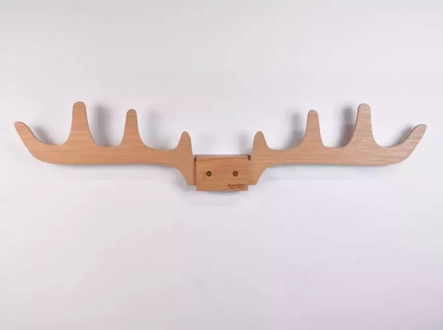 RM Design Wandkapstok Hertengewei Eiken 3 x 4.5 x 16 cm
