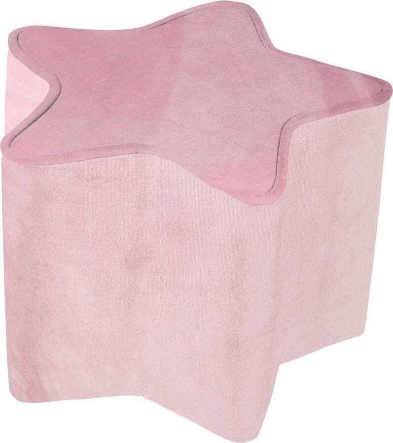 Roba Lil Sofa Stervormige Poef voor Kinderen Roze