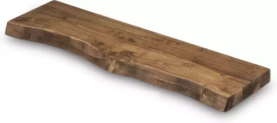 Robustiek Wonen Wandplank 100x30 Boomstam Plank Boekenplank