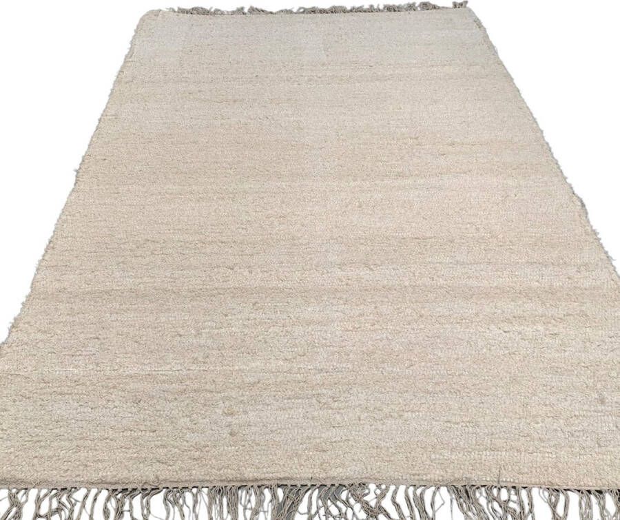 Rocaflor Vloerkleed Cream Katoen Gerecycled -160x230cm