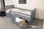 Rockwood Kinderbed Milly en Mo Grijs met lattenbodem matras en bedtextielpakket - Thumbnail 1