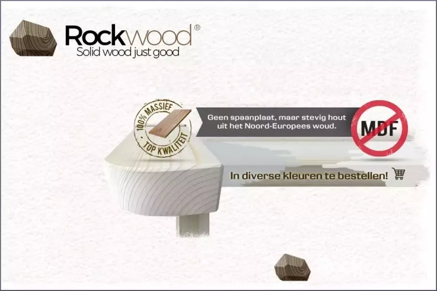Rockwood Kinderbed Tim Grey inclusief montage met lattenbodem