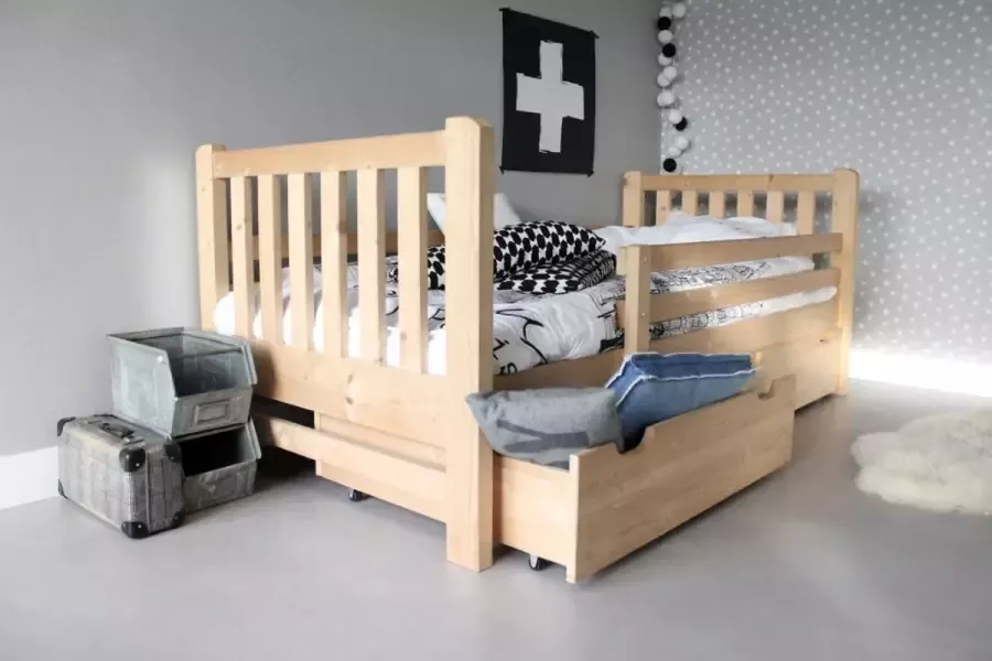 Rockwood Kinderbed Tim Naturel inclusief montage met gratis lattenbodem