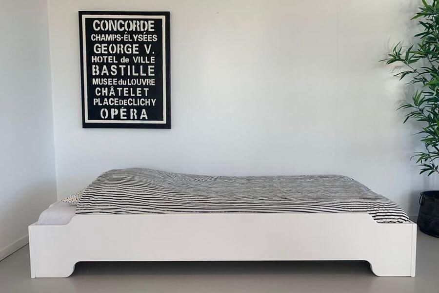 Rockwood Montessori Vloerbed Solo Wit inclusief montage 1 bed