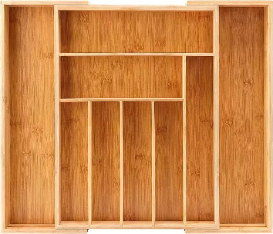 ROEXUN Bestkbak voor de bamboe winkel in de grote verstelbare lade geschikt voor 7-9 campers bestkbak voor de Keukens en campers bestkbak voor de bamboe winkel