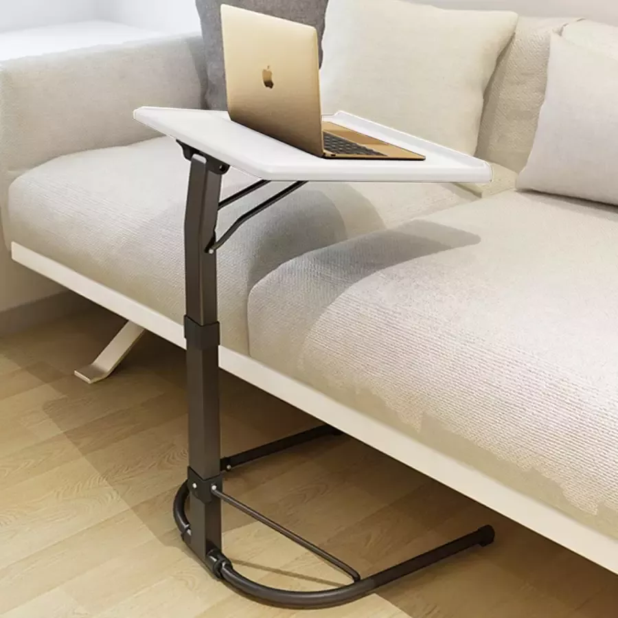 Merah inklapbare Bijzettafel Opvouwbare laptop en bedtafel Multifuntioneel Grijs - Foto 4