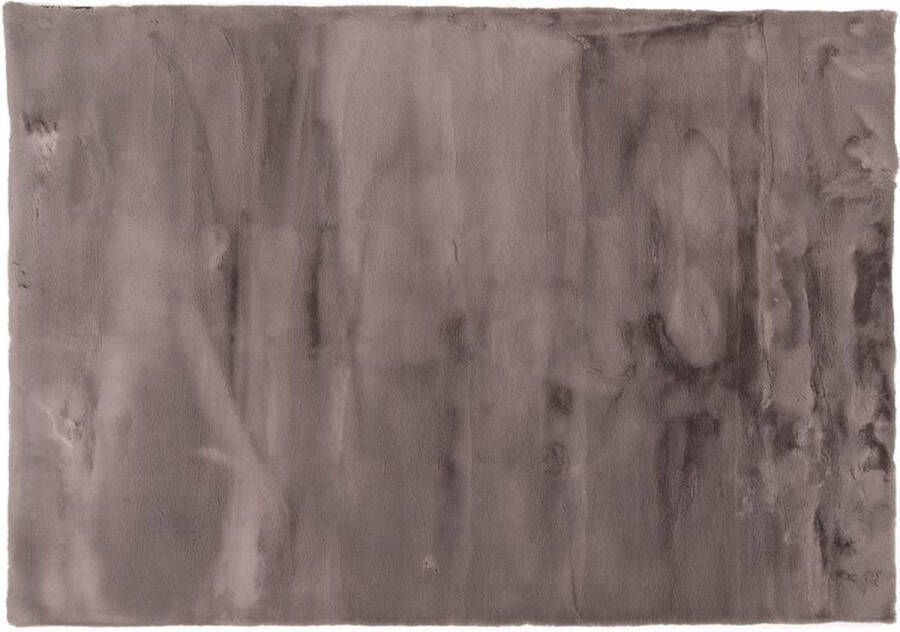 Roobol Vloerkleed Plush grijs 160 x 230 cm