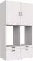 Roomart Store Nederland B.V. Roomartstore MultiWash Duo Extra Wasmachine & Wasdroger kast Met Uittrekbare Wasmand Planken Extra Opbergruimte Minimaliseert Trillingen - Thumbnail 2