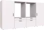 Roomart Store Nederland B.V. Roomartstore MultiWash 4 Wasmachine & Droger kast Met Uittrekbare Wasmand Planken Extra Opbergruimte Minimaliseert Trillingen - Thumbnail 1