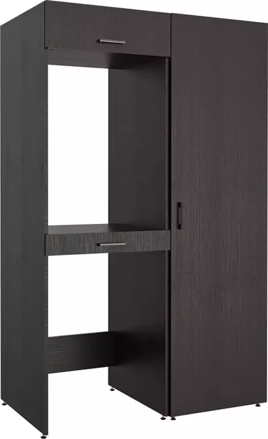 Roomart Store Nederland B.V. Roomartstore SmartStack 3 Plus Wasmachine & Wasdroger kast Met Uittrekbare Wasmand Planken Extra Opbergruimte Minimaliseert Trillingen