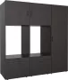 Roomart Store Nederland B.V. Roomartstore Multiwash 3 Plus Wasmachine & Wasdroger kast Met Uittrekbare Wasmand Planken Extra Opbergruimte Minimaliseert Trillingen - Thumbnail 1