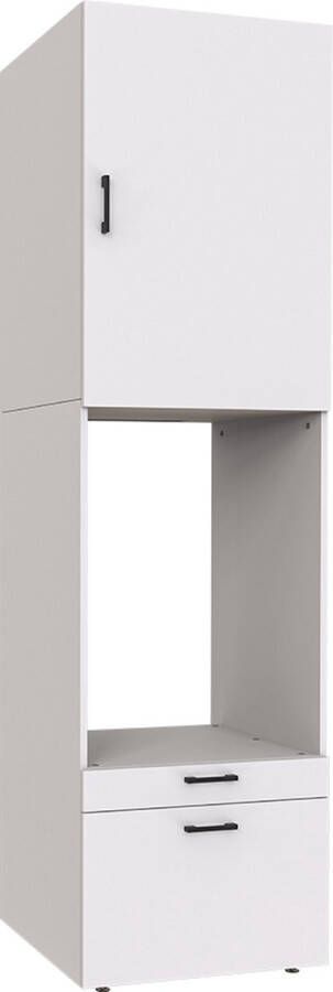 Roomart Store Nederland B.V. Roomartstore Smartstack Extra Wasmachine of Wasdroger kast Met Uittrekbare Wasmand Planken Extra Opbergruimte Minimaliseert Trillingen