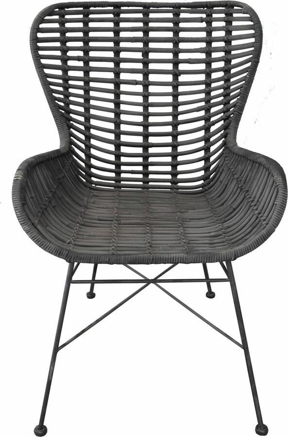 SIT Fauteuil &Chairs met gebogen armleuningen in zwart of ecru shabby chic - Foto 6