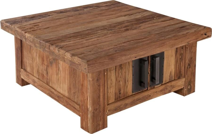 SIT Salontafel Coral van gerecyclede teak-gebruikt hout - Foto 2