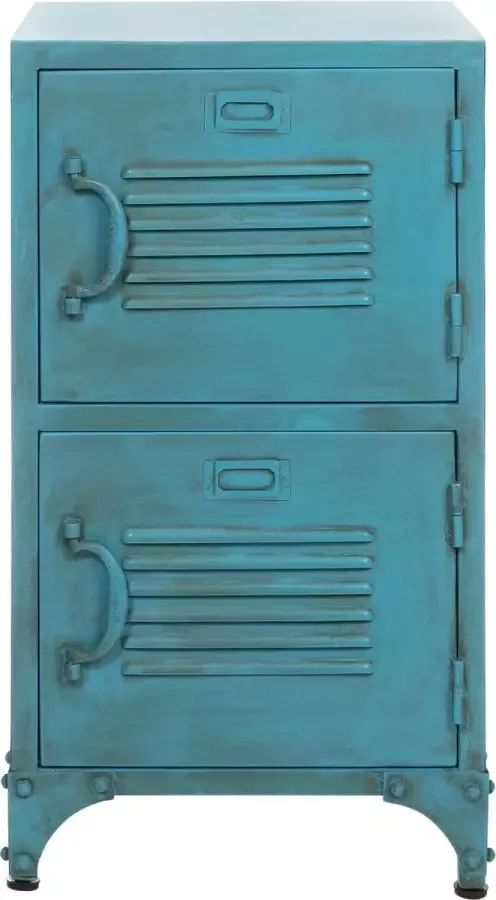 Rootsmann Lockerkast Blauw Locker Met 2 Deuren Lockerkast metaal - Foto 1