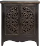 Rootsmann New Classic Zwart Deukjeshoek 1531 Industriële kast Houten buffetkast Woonkamer Kast - Thumbnail 2