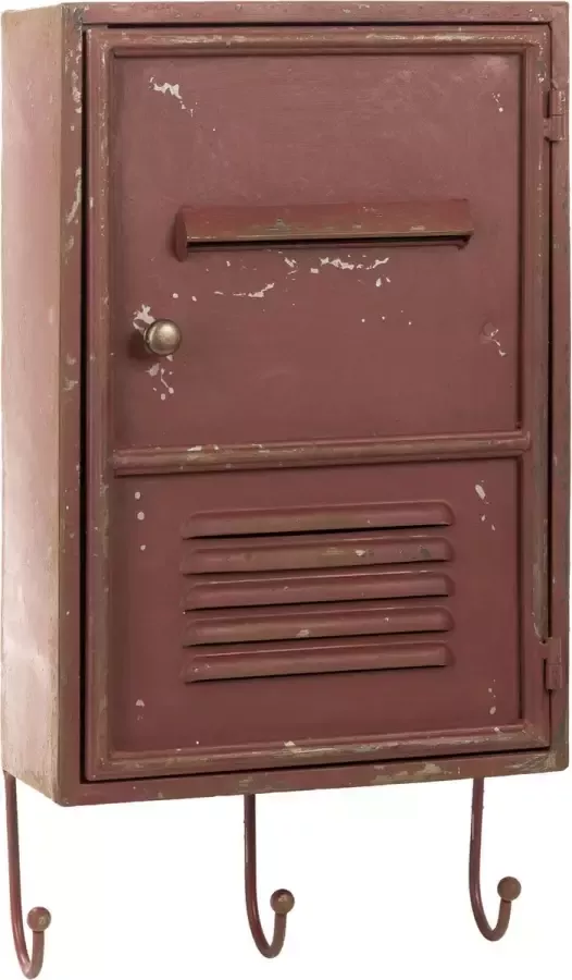 Rootsmann Retro Sleutelkast 2.0 Rood Sleutelbox