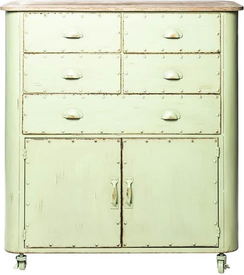 Rootsmann || Dressoir Groen Kast New Roots 2.0 Industrieel - Foto 2