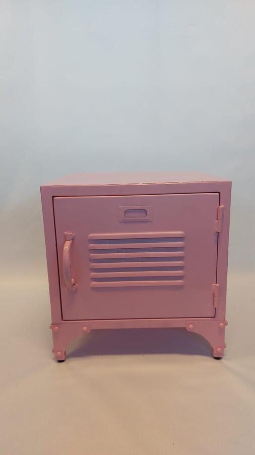 Rootsmann Lockerkast Roze Locker Met 1 Deur Lockerkast metaal