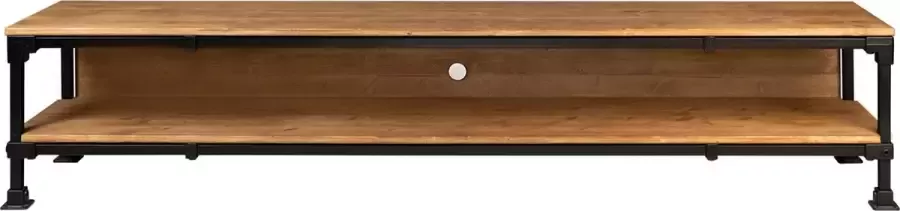 Rootsmann TV-meubel 200 CM Industrieel Metaal & Hout Bruin