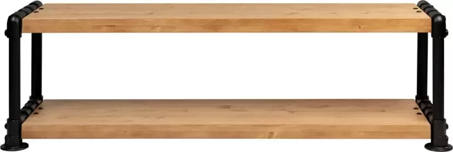 Rootsmann TV-meubel 160 CM Bruin Steigerbuis & Hout - Foto 2