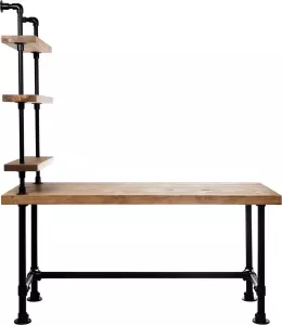 Rootsmann Bureau Bruin Mangohout & Stijgerbuizen