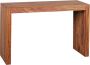Rootz Living Rootz consoletafel massief hout sheesham bureau werktafel in cottage-stijl in natuurlijk hout modern design 115 x 40 cm - Thumbnail 1