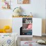 Rootz Living Rootz Design Opbergkist voor kinderen Boekenkast voor kinderen Boekenplank Speelgoedplank Kinderkamer Opslag Display Plank Rek Organizer - Thumbnail 2