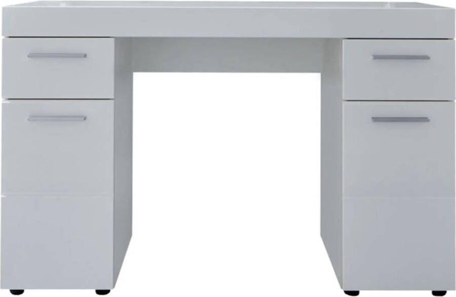 Rootz Living Rootz Desk Werktafel Computertafel Wit 120 x 76 x 41 cm
