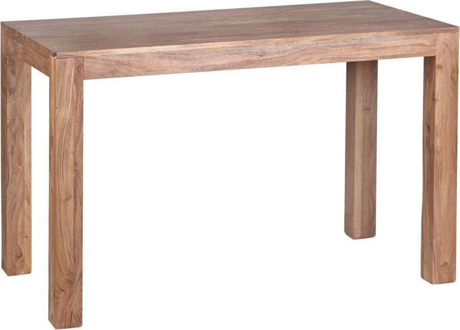 Rootz Living Rootz Eettafel Acaciahout Donkerbruine landelijke stijl Keuken- en eetkamerontwerp 120 cm