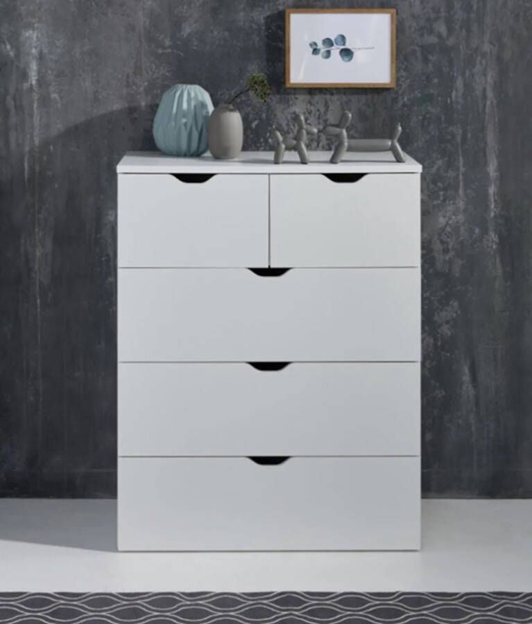 Rootz Living Rootz Kledingkast Opbergkast 80 x 101 x 40 cm - Foto 2