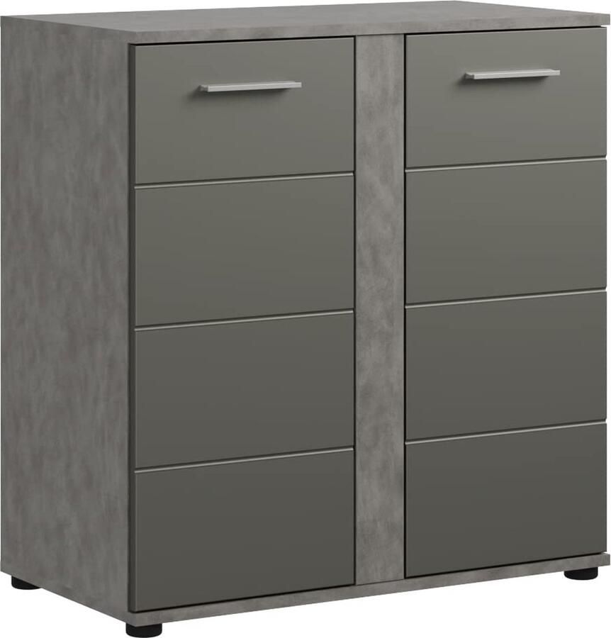 Rootz Living Rootz Blake Ladenkast Dressoir Opbergkast Tijdloos design FSC-gecertificeerd 120 cm x 80 cm x 50 cm